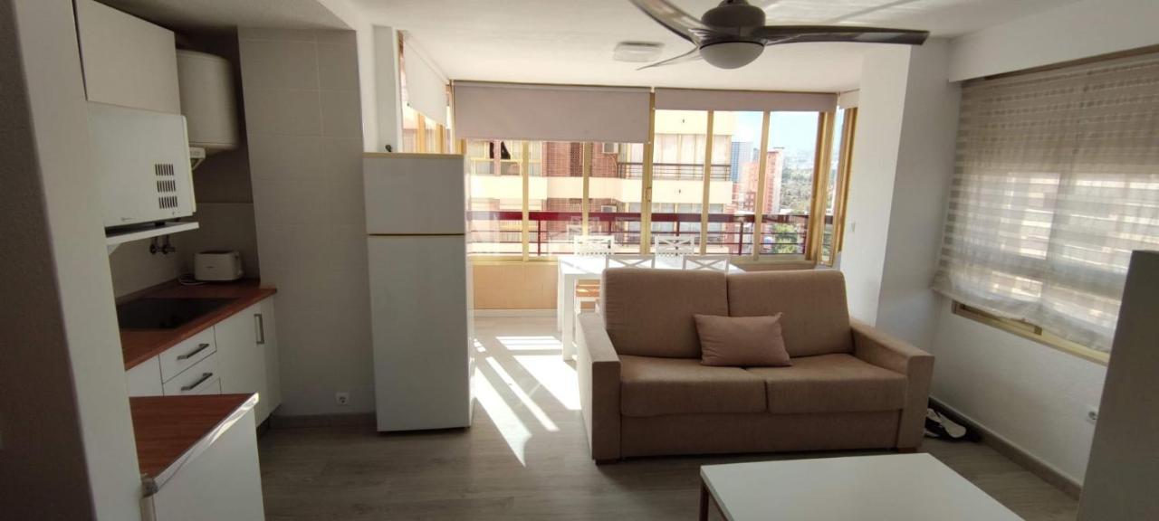 Precioso Apartamento Con Piscina Y Vistas Al Mar Mediterraneo. Benidorm Exterior photo