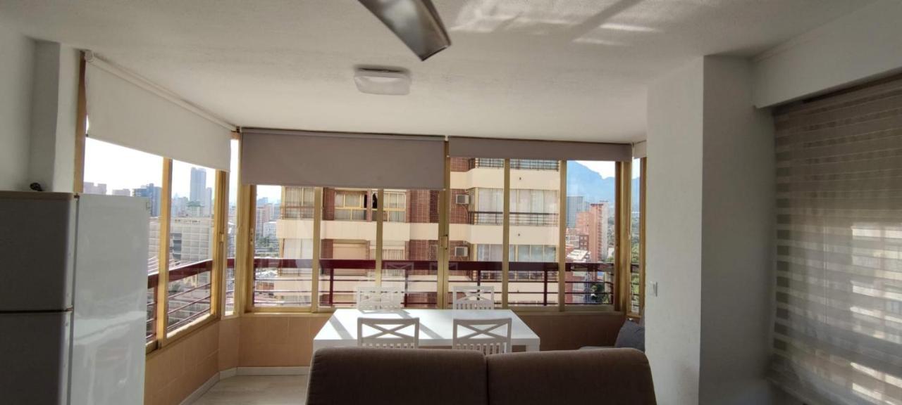 Precioso Apartamento Con Piscina Y Vistas Al Mar Mediterraneo. Benidorm Exterior photo